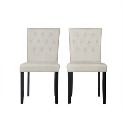 ChaletPosh 5 Pieces Dining Set with Linen Cover Dining Chair