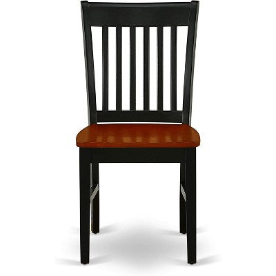 HomeStock 9 Piece Dining Room Table Set Black Cherry Square Table with Butterfly Leaf