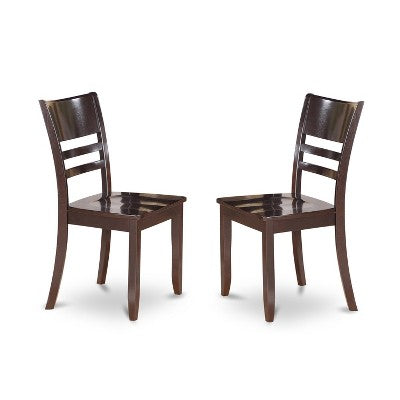 HomeStock Rectangle Kitchen Table And Chairs Dining Set Cappuccino