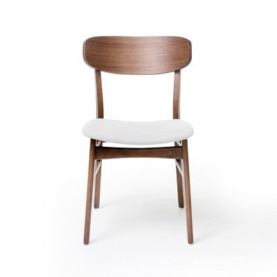 GDFStudio Balfern 5 Pieces Mid Century Modern Upholstered Wood Dining Set