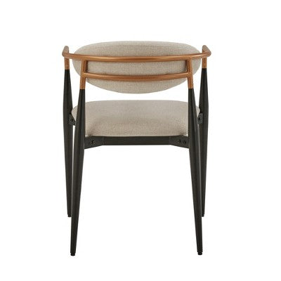 Cortland 5-Piece Fabric Modern Tapered Dining Set - iNSPIRE Q