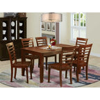 Modern Dining Set - Kitchen Table with Chairs - Rectangular Table & Seats