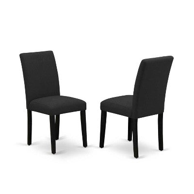 3-Piece Wirebrushed Black Solid Wood Top - Dining Room Set (Seats-4)