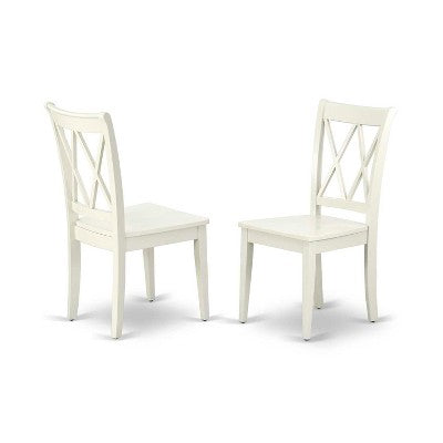HomeStock 5-Piece Linen White Finish Solid Wood Top Dining table with 4-Chairs