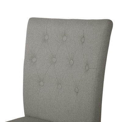 ChaletPosh 7 Pieces Dining Set with Linen Cover Dining Chair