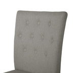 ChaletPosh 7 Pieces Dining Set with Linen Cover Dining Chair