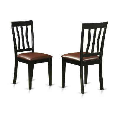 HomeStock Oval Kitchen Dining Table Set with 6 Chairs Modern Style