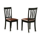HomeStock Oval Kitchen Dining Table Set with 6 Chairs Modern Style