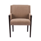 Christopher Knight Home Harish Modern 7 Piece Rubberwood Linen Upholstered Dining Set with Rectangular Table