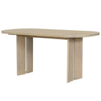 Solid Wood Dining Table Set with Bench for 5, 6 Pieces Upholstered Rectangular Dining Room Table Set with 4 Chairs & Bench