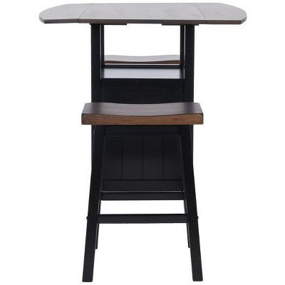Casey 3 Piece Drop Leaf Pub Set - AMH8504 - Safavieh Couture