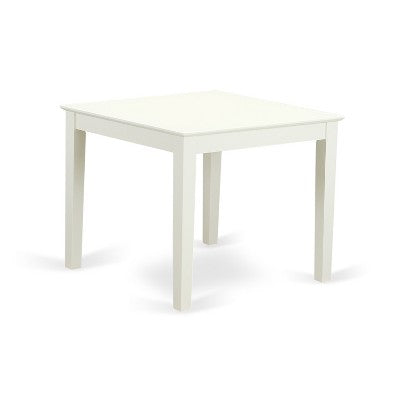 Dinette Set 3 Piece - Table & 2 Dining Chairs - Linen White Finish