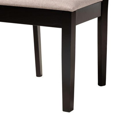 Baxton Studio Jamie Moden Wood 5-Piece Dining Set
