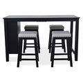 Home Design 5pc Africa Counter Height Dining Set