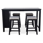 Home Design 5pc Africa Counter Height Dining Set