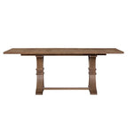 Christopher Knight Home Lyra 7 Piece Contemporary Rubberwood Upholstered Dining Set with Expandable Dining Table