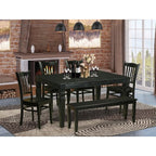 HomeStock Belmont Small Kitchen Table Set - Kitchen Dinette Table And Dining Chairs