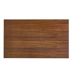 Christopher Knight Home Crest 5 Pieces Modern Faux Leather Dining Set with Metal Base, Brown/Walnut/ Black