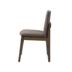 Christopher Knight Home Mireya 7 Piece Rustic Rubberwood Fabric Upholstered Dining Set