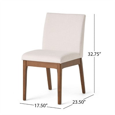 Christopher Knight Home Kwame Mid Century Modern Fabric Upholstered 5 Piece Dining Set