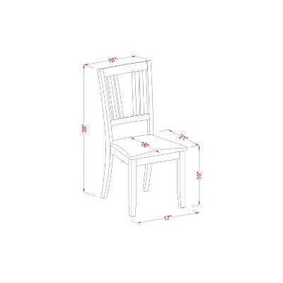 Dinette Set - Table and Chairs - Kitchen Dining Room Furniture - Modern Design