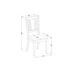 Dinette Set - Table and Chairs - Kitchen Dining Room Furniture - Modern Design