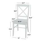 5pc Crenshaw Round Dining Set Driftwood - Buylateral