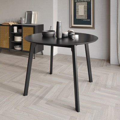 ChaletPosh 5 Pieces Dining Set with Linen Cover Dining Chair