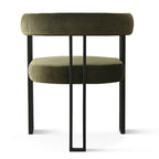Expandable Round to Oval Dining Table Set with 8 Velvet Chairs, 3-in-1 Pedestal Dining Set, Seats 4 to 8, Modern Dining Room Set-Panipeachy