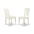 Round Dining Table Set for 4 - 3 Piece Table & Chair Set - 42 Inch Small Space Dining Room Furniture