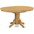 HomeStock Oval Dining Table Set With 4 Chairs Formal Style