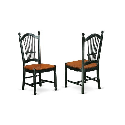 HomeStock 7 Piece Dining Set Linen White Formal Style DW773