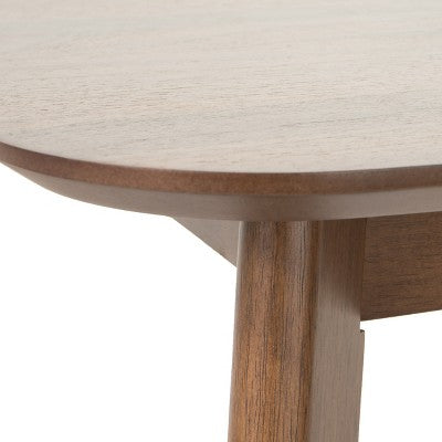 GDFStudio Balfern 5 Pieces Mid Century Modern Upholstered Wood Dining Set