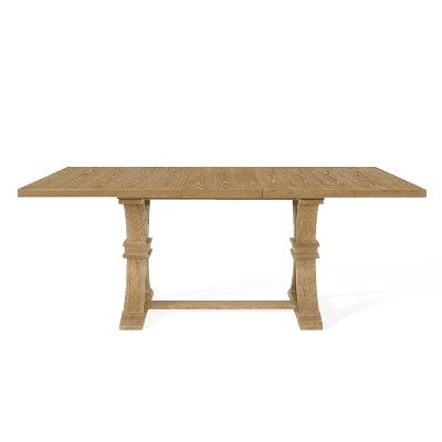 Christopher Knight Home Covey 7 Pieces Contemporary Upholstered Wood Expandable Dining Set