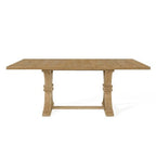 Christopher Knight Home Covey 7 Pieces Contemporary Upholstered Wood Expandable Dining Set