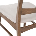 Christopher Knight Home Bryner Mid Century Modern Fabric Upholstered Wood 5 Piece Dining Set
