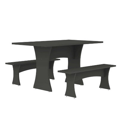 Manhattan Comfort 3pc Coney Dining Set