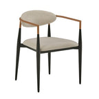 Cortland 5-Piece Fabric Modern Tapered Dining Set - iNSPIRE Q
