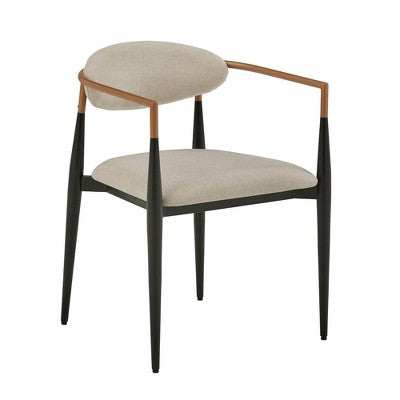 Cortland 5-Piece Fabric Modern Tapered Dining Set - iNSPIRE Q