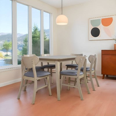 Home Design 7pc Easton Dining Set