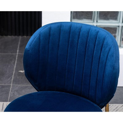 Roundhill Furniture Amoa Contemporary Dining Set, White Round Dining Table with 2 Chairs, 3-Piece