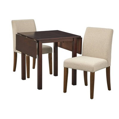 3pc Estelle Drop Leaf Dining Set - Buylateral
