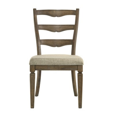 Christopher Knight Home Jimmy Vintage 47 Wood 5 Piece Round Dining Table Set with 4 Upholstered Chairs
