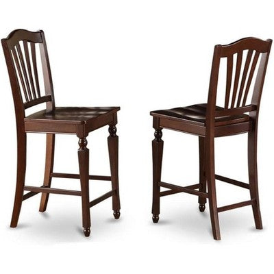 HomeStock Counter Height Dining Set Black Butterfly Leaf Table 8 Chairs