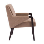 Christopher Knight Home Lindiwe Modern 7 Piece Rubberwood Linen Upholstered Dining Set with Rectangular Table
