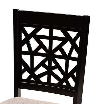 Baxton Studio Jamie Moden Wood 5-Piece Dining Set