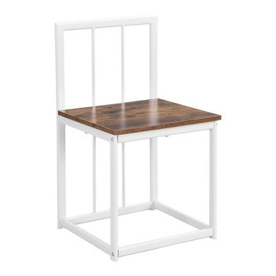 Modern Marble Dining Table Set for 6 with Metal Frame, Rectangular Marble Sticker Table and 6 Chairs for Dining Room Kitchen