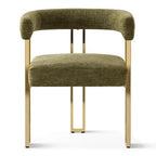 Expandable Round to Oval Dining Table Set with 4 Velvet Armchairs, Modern Pedestal Design, Seats Up to 8 People-Panipeachy