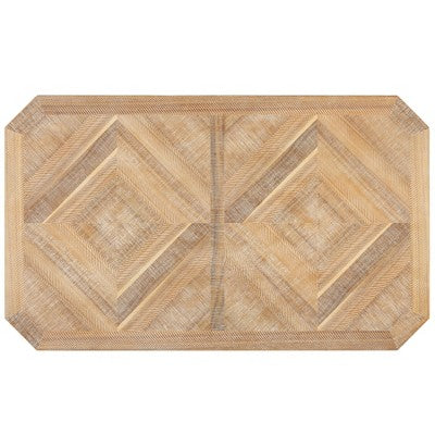 6 PCS Rubber Wood Dining Table Set with Beautiful Wood Grain Veneer Tabletop and Soft Cushion-ModernLuxe