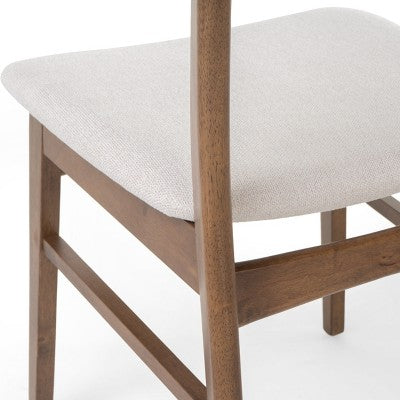 Christopher Knight Home Fausett Mid Century Modern Fabric Upholstered Wood 5 Piece Dining Set
